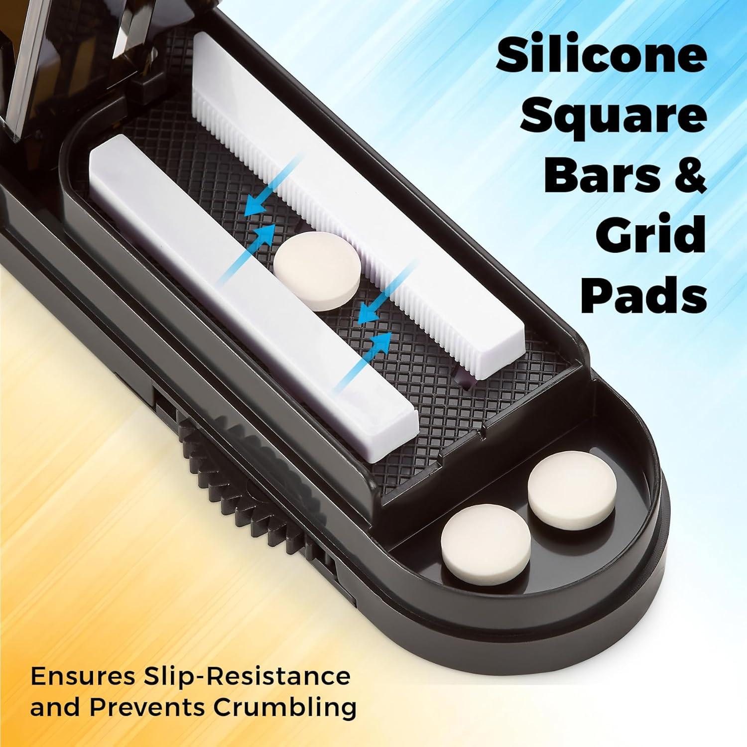 Cortador de Pastillas MEDca - Multiuso, Acero Inoxidable, 1.52 cm