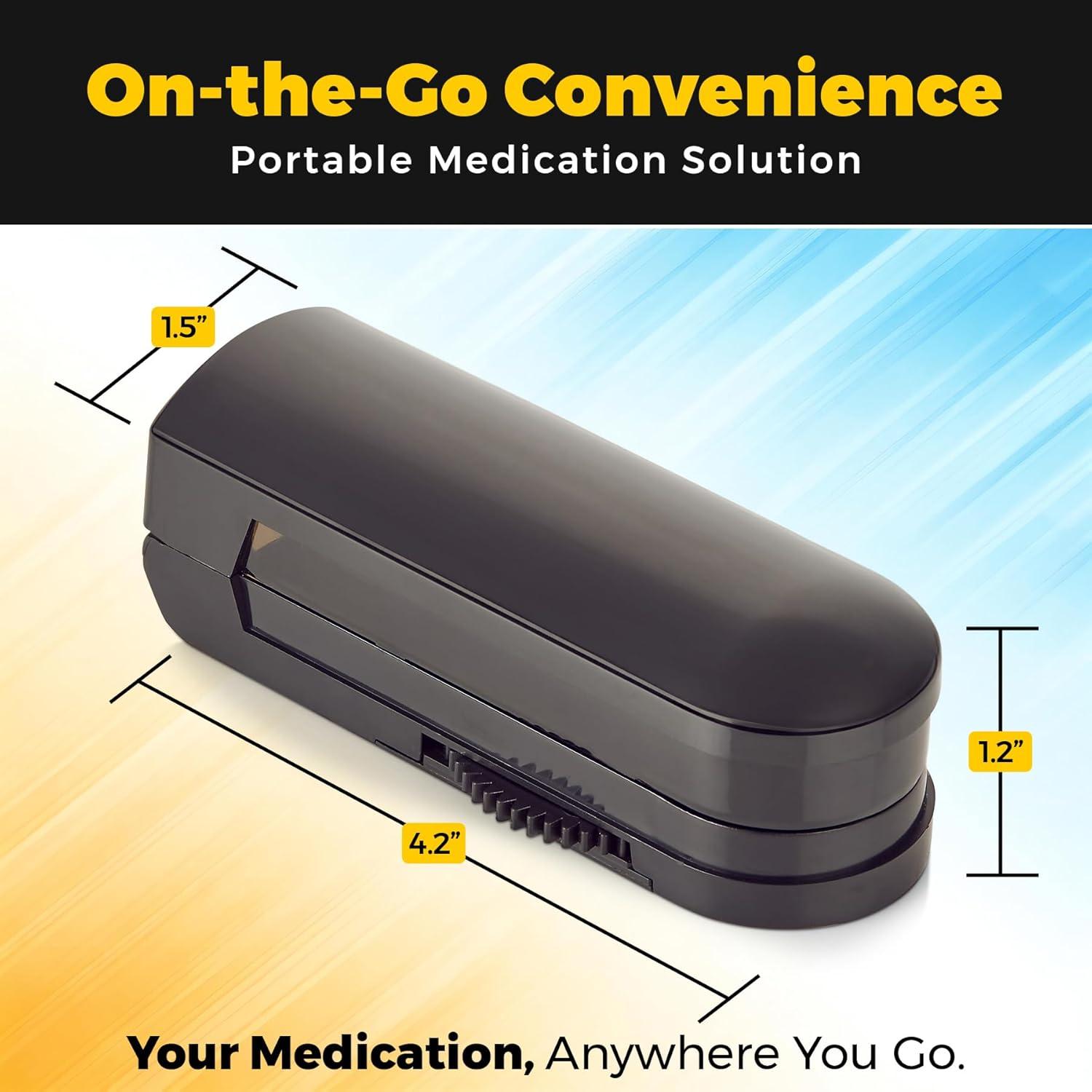 Cortador de Pastillas MEDca - Multiuso, Acero Inoxidable, 1.52 cm