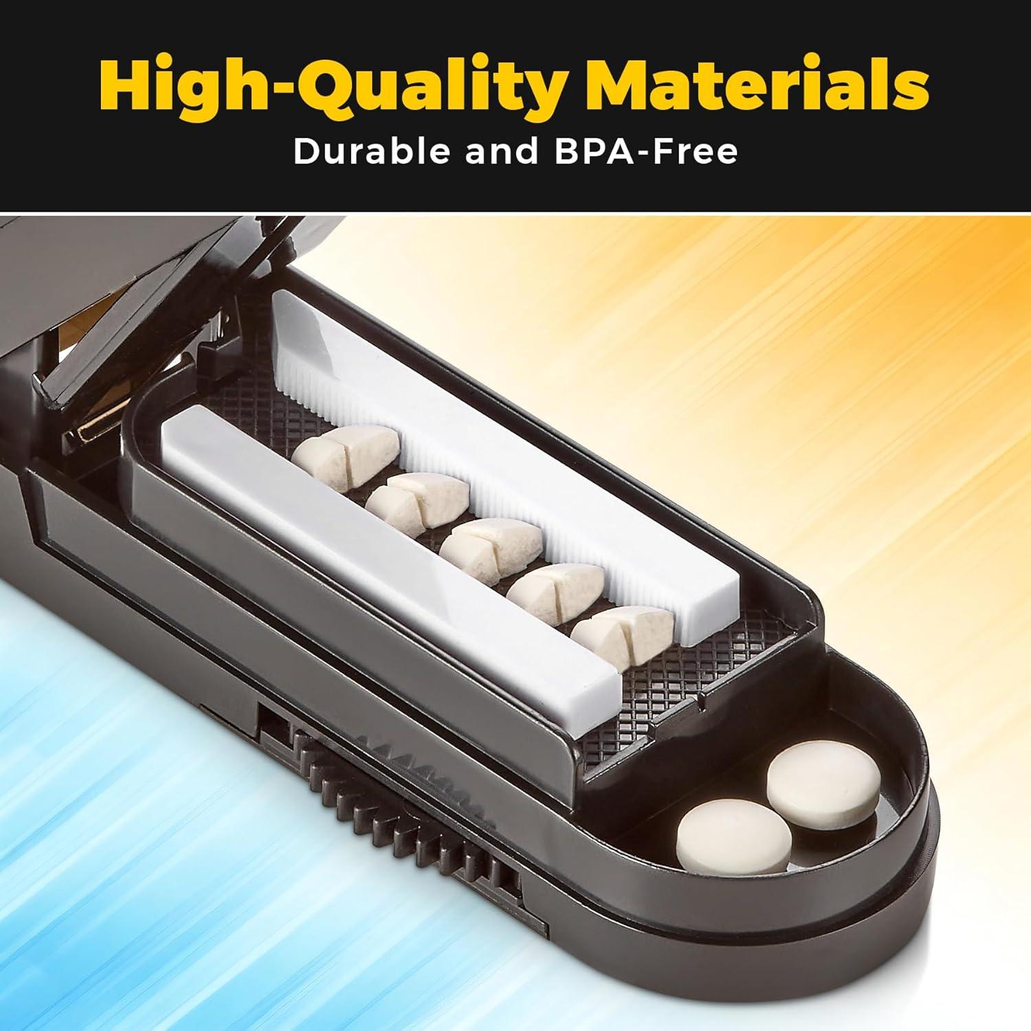 Cortador de Pastillas MEDca - Multiuso, Acero Inoxidable, 1.52 cm