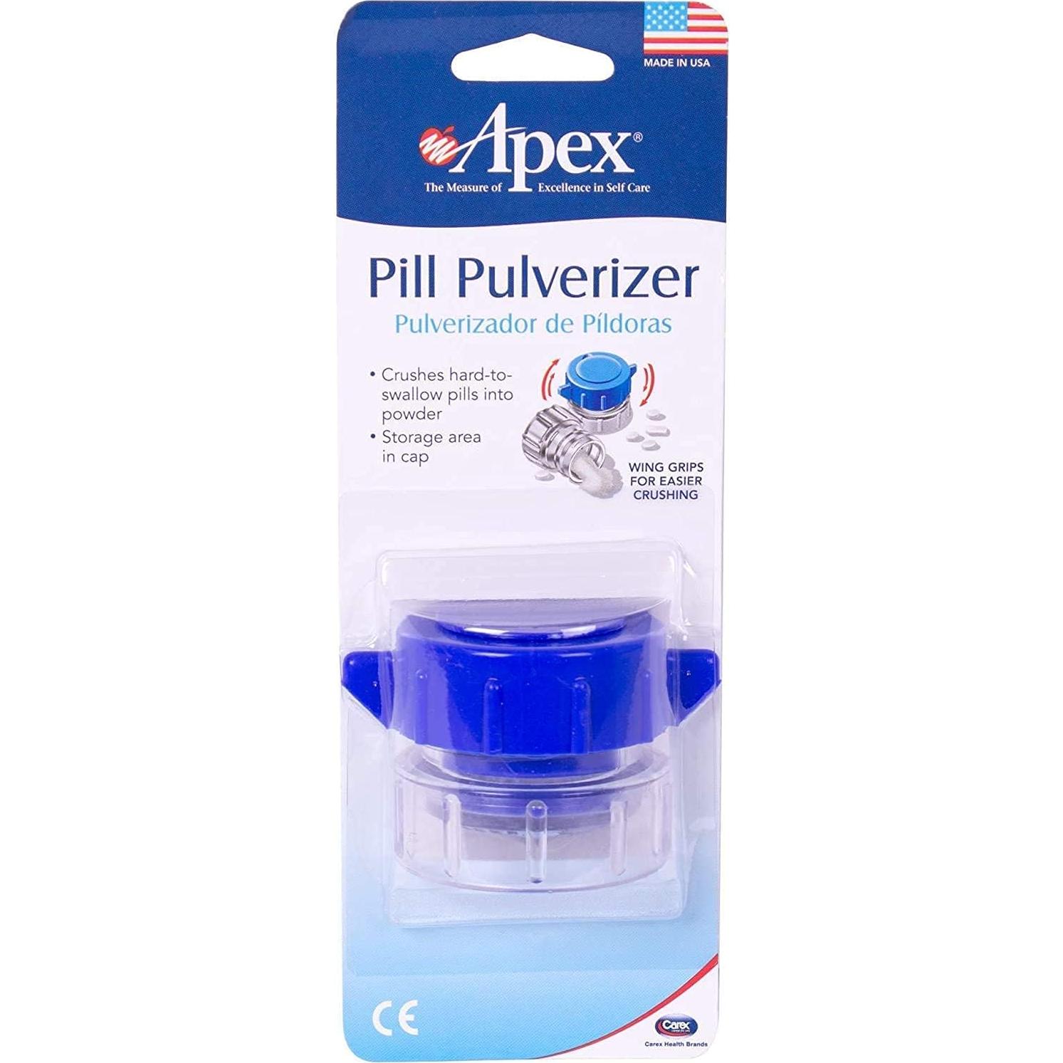 Triturador de Pastillas Apex 70029IL, Molino Compacto 1 Cuenta