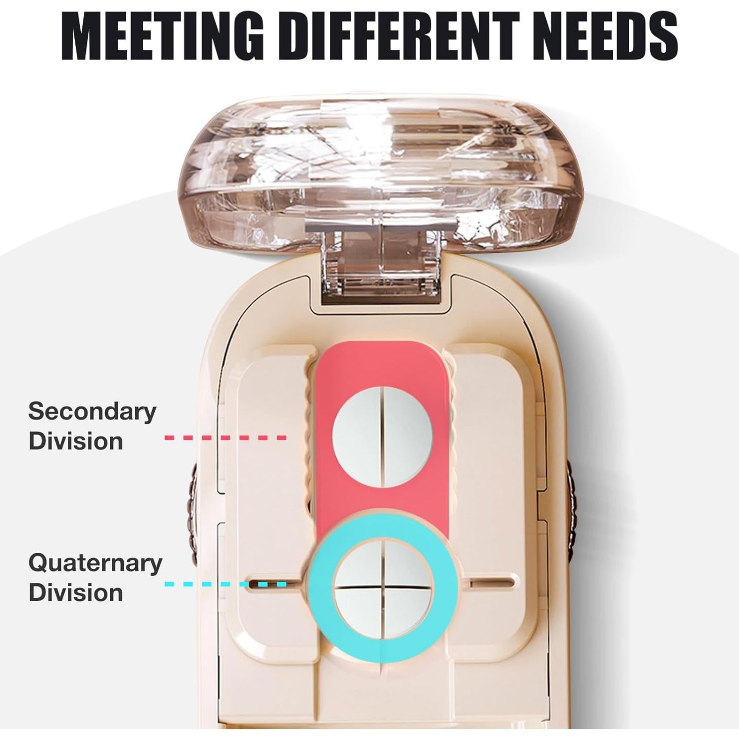 Cortador de Pastillas Portátil Woyuosn - Ajustable, Acero Inoxidable