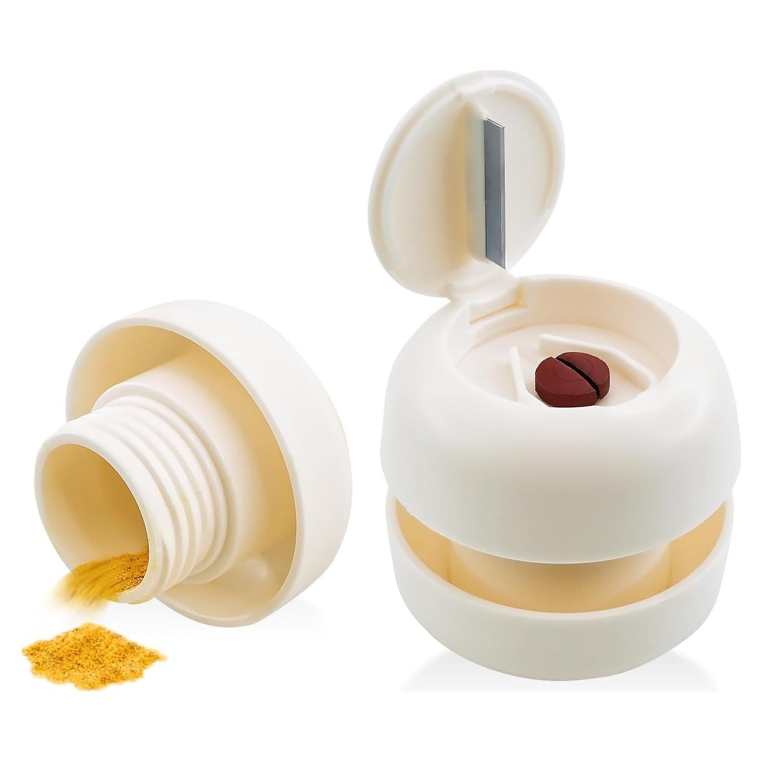 Cortador de Pastillas 2 en 1 Rovella, Portátil y Preciso