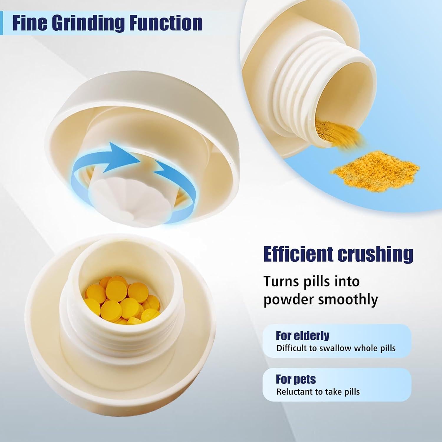 Cortador de Pastillas 2 en 1 Rovella, Portátil y Preciso