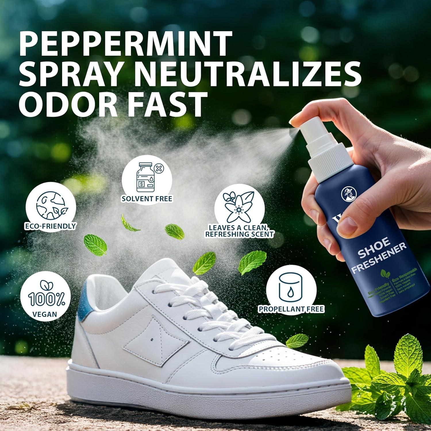 Kit Desodorante para Zapatos Walter - Spray 118 ml + 2 Bolas