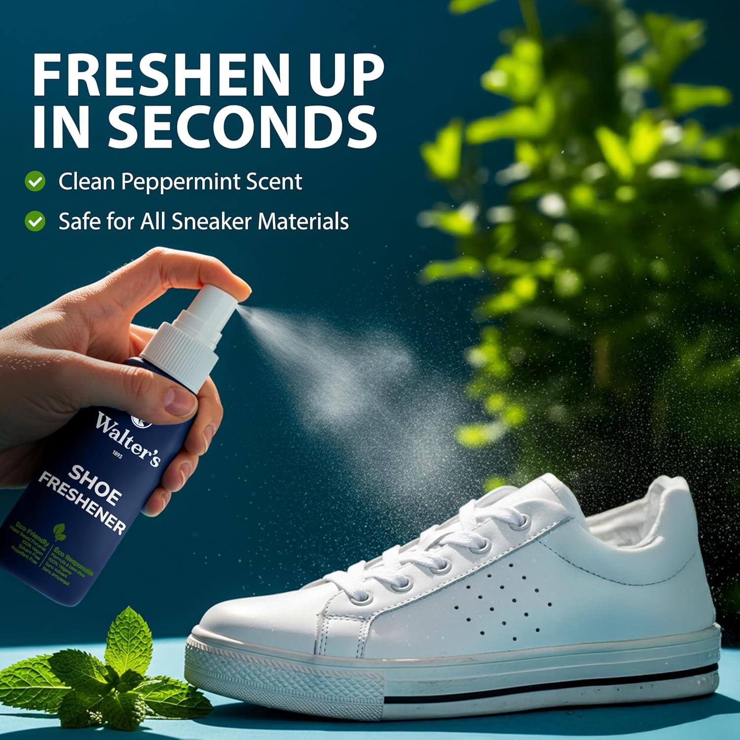 Kit Desodorante para Zapatos Walter - Spray 118 ml + 2 Bolas