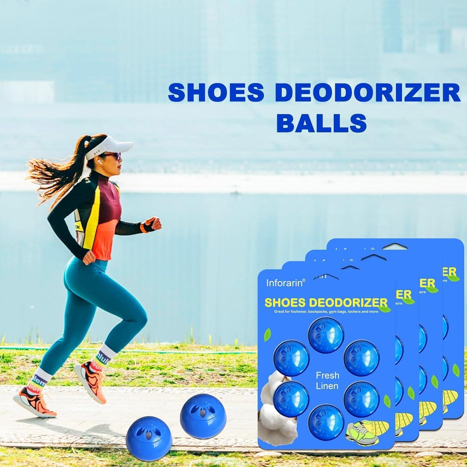 Bolas Desodorantes para Zapatillas Aroma Fresco - 6 Unidades