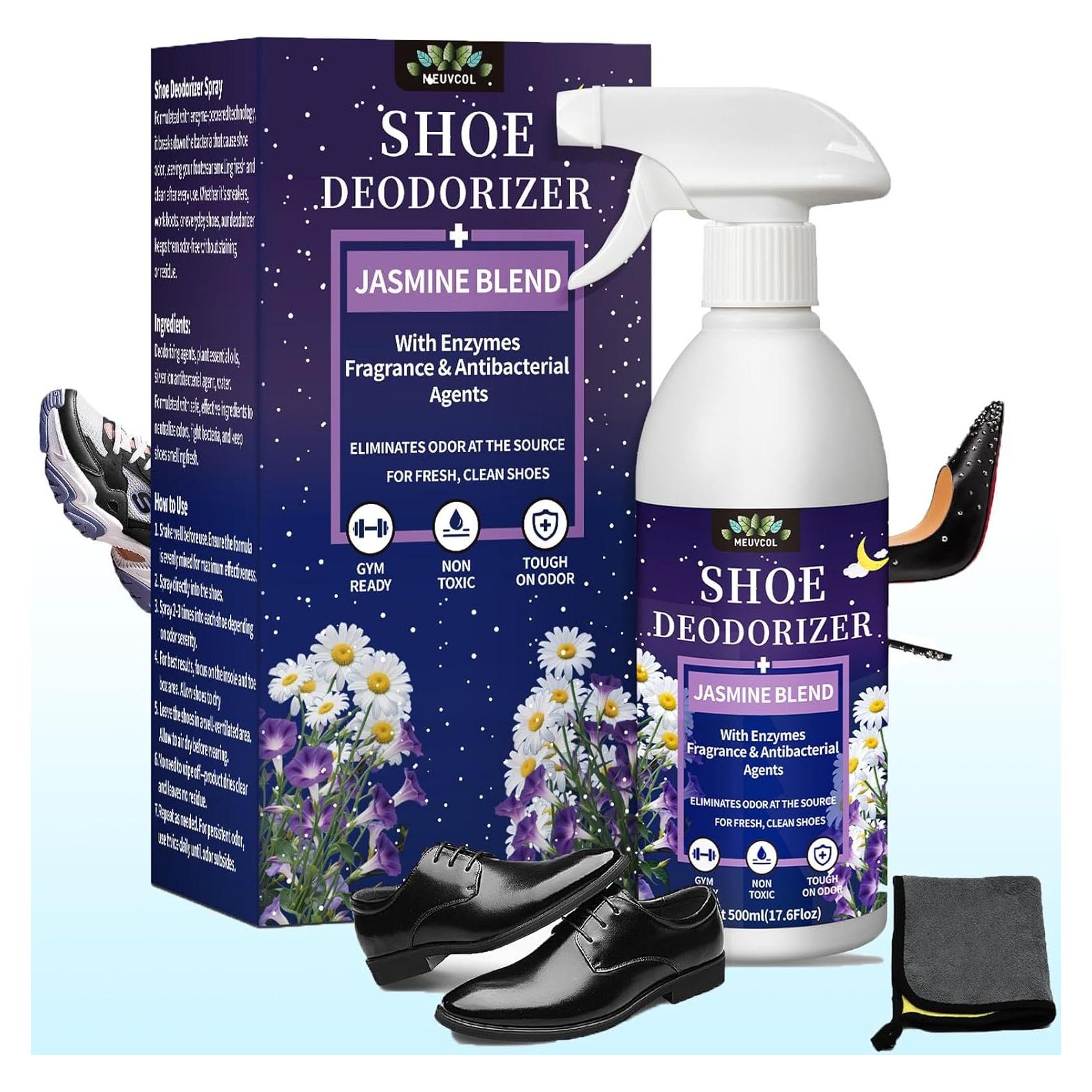 Spray Desodorante para Zapatos Meuvcol 500 ml Ecológico Eliminador de Olores