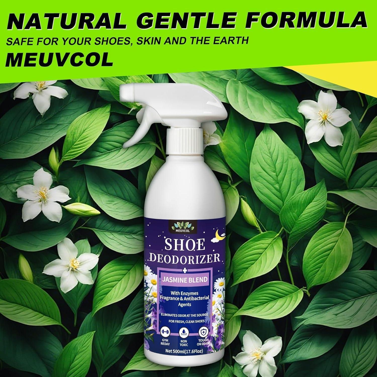 Spray Desodorante para Zapatos Meuvcol 500 ml Ecológico Eliminador de Olores