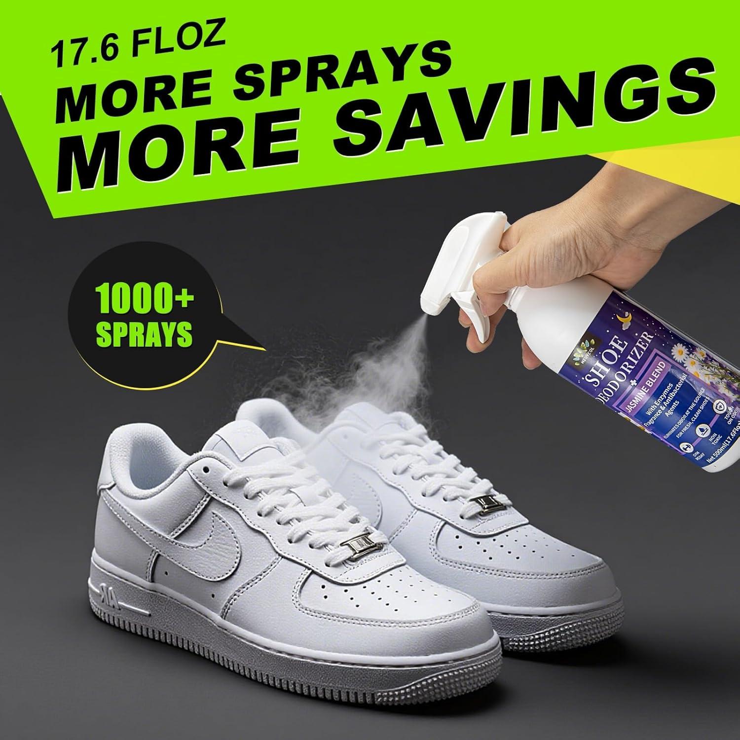 Spray Desodorante para Zapatos Meuvcol 500 ml Ecológico Eliminador de Olores