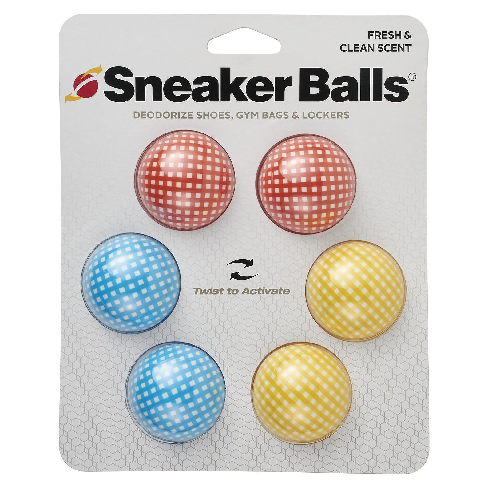 Sneaker Balls Unisex Eliminador de Olores 6PK Ajedrez