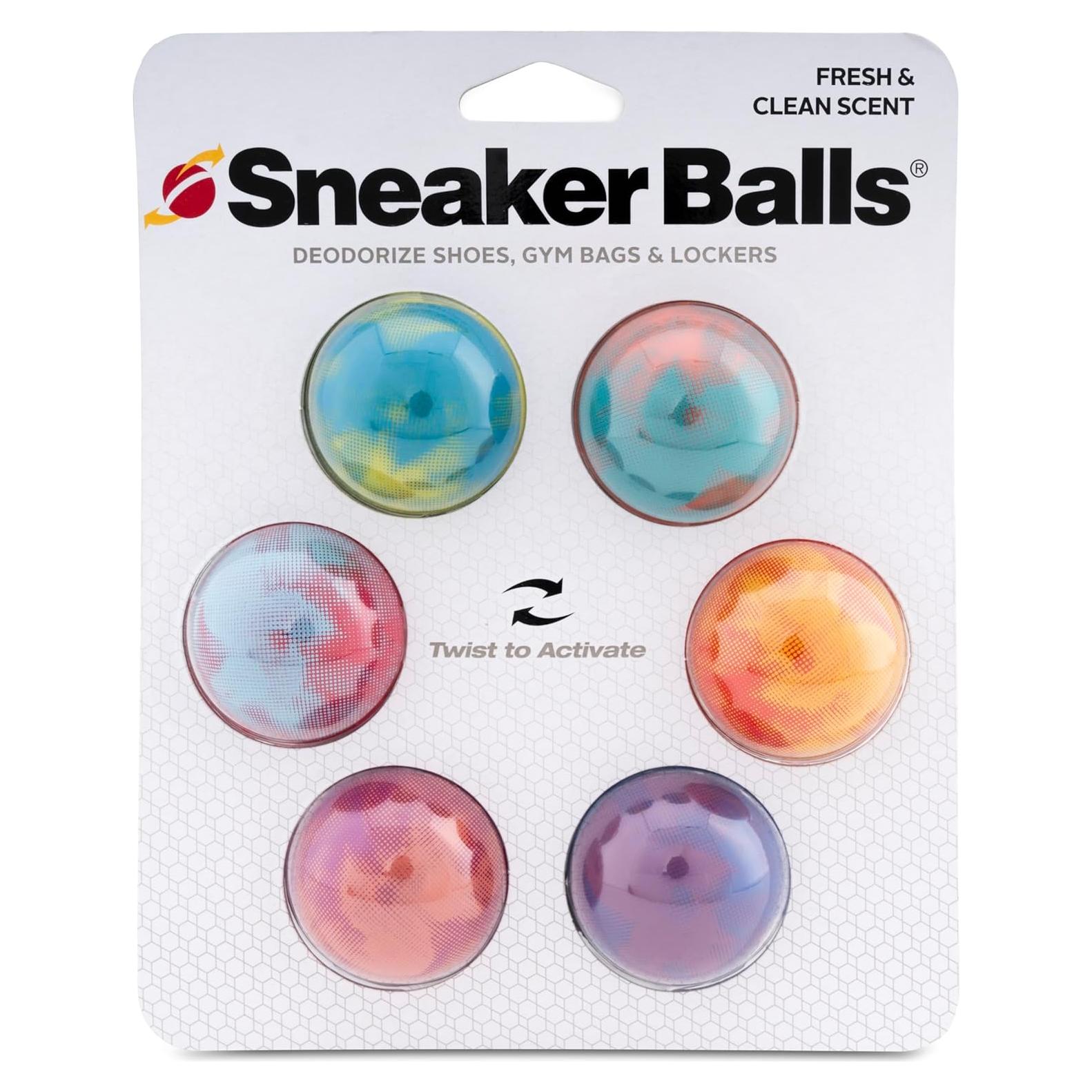 Eliminador de Olores para Zapatos Sneaker Balls - Paquete de 6