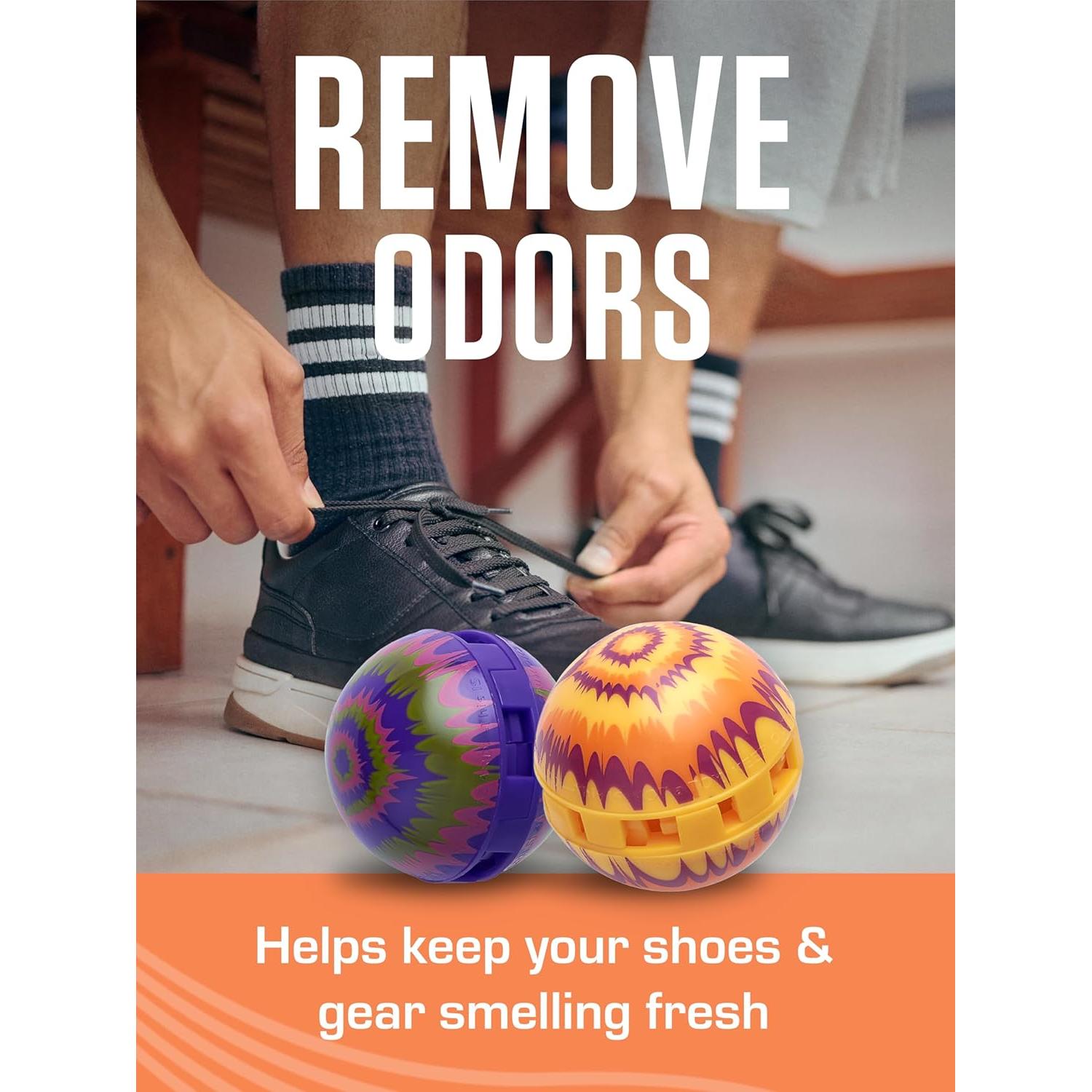 Eliminador de Olores para Zapatos Sneaker Balls - Paquete de 6