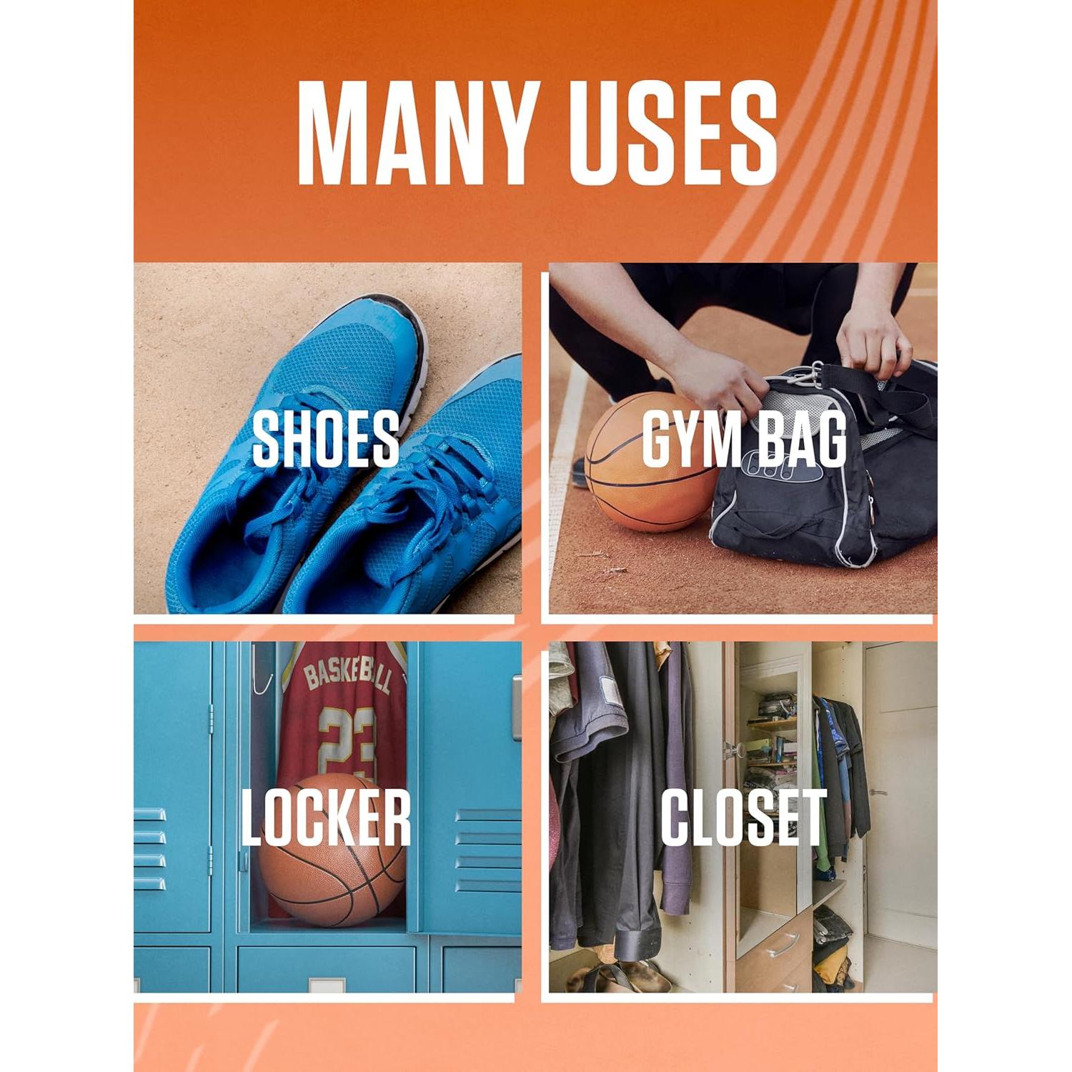 Eliminador de Olores para Zapatos Sneaker Balls - Paquete de 6