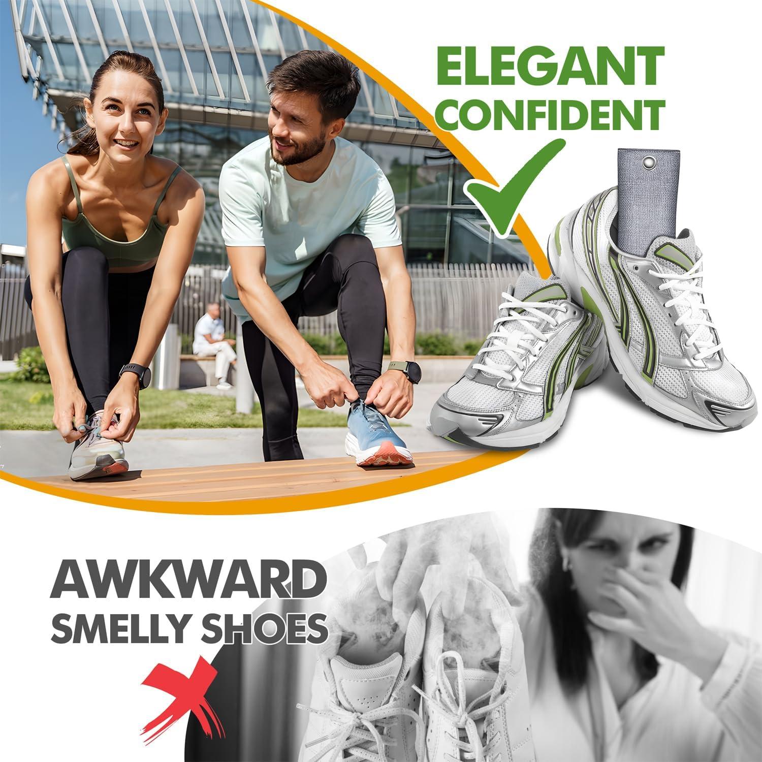 Desodorante para zapatos Defeat, paquete de 12 reutilizables