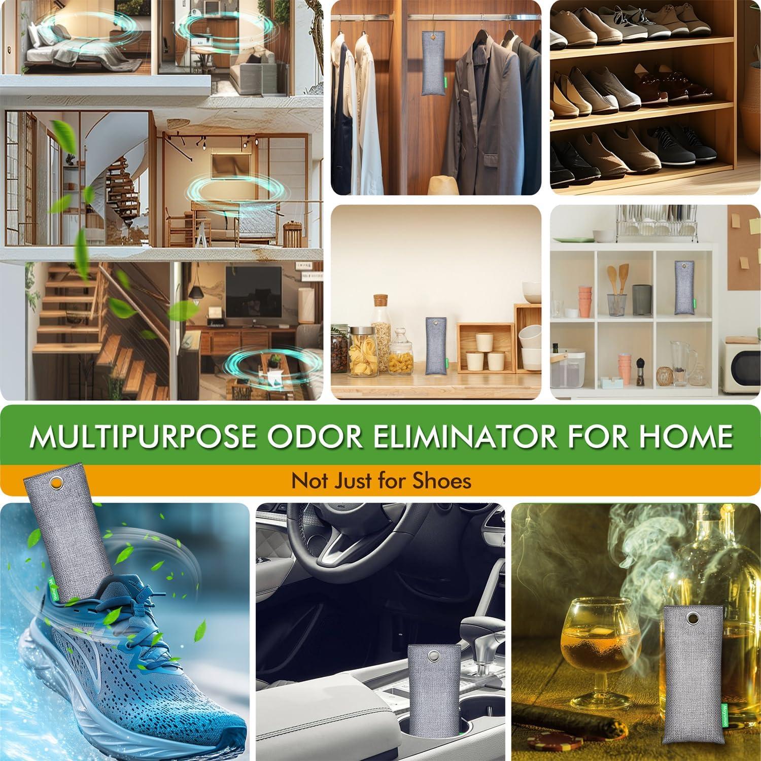 Desodorante para zapatos Defeat, paquete de 12 reutilizables