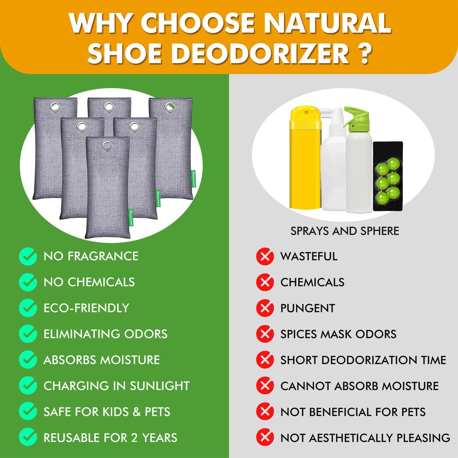 Desodorante para zapatos Defeat, paquete de 12 reutilizables