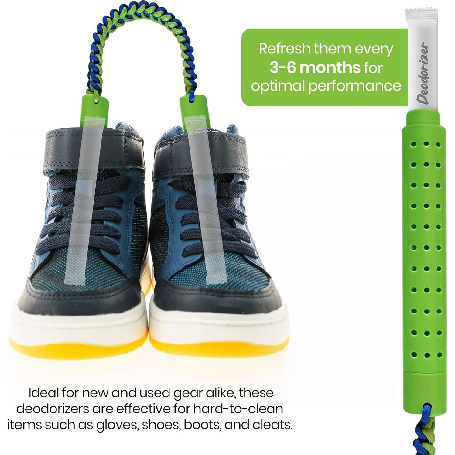 Desodorante para Zapatos Calvana - Paquete de 4, Frescura 6 Meses