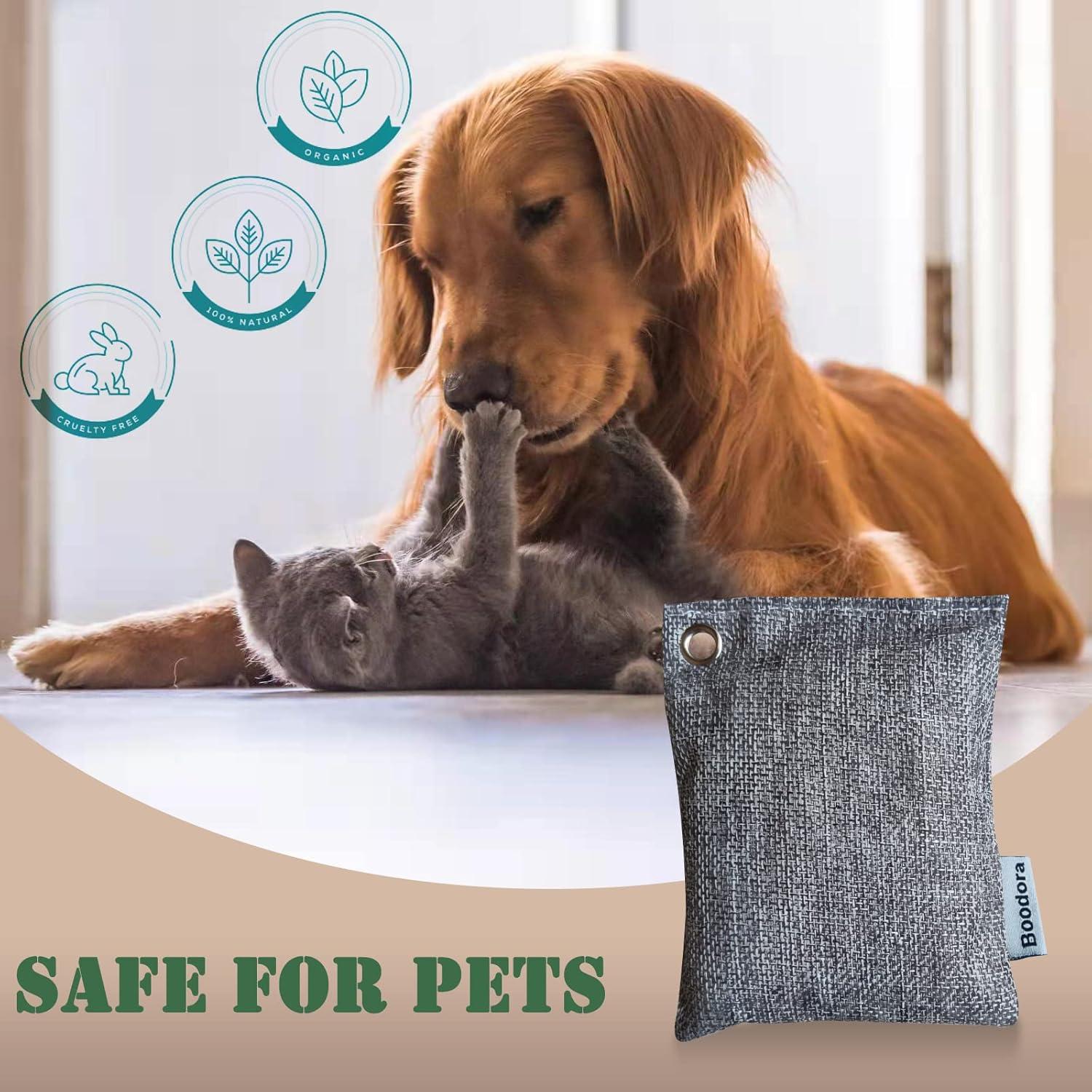 Paquete de 15 Bolsas de Carbón de Bambú Purificadoras 12.7x10.2cm