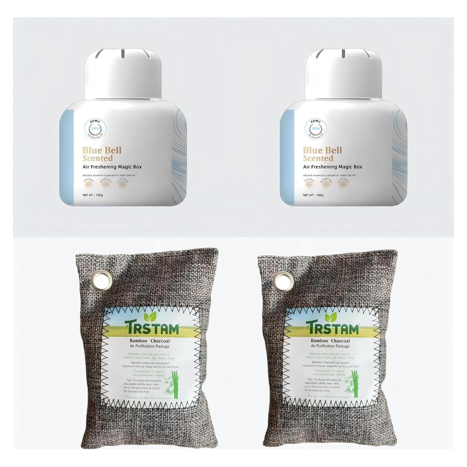 Juego Eliminador de Olores TRSITM - 2 Desodorantes Naturales 180g