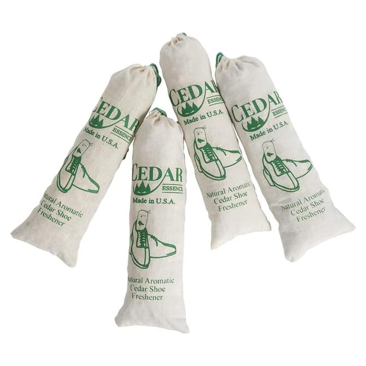 Sachet de Cedro Aromático Cedar Essence - 4 Piezas 20.32x6.35 cm