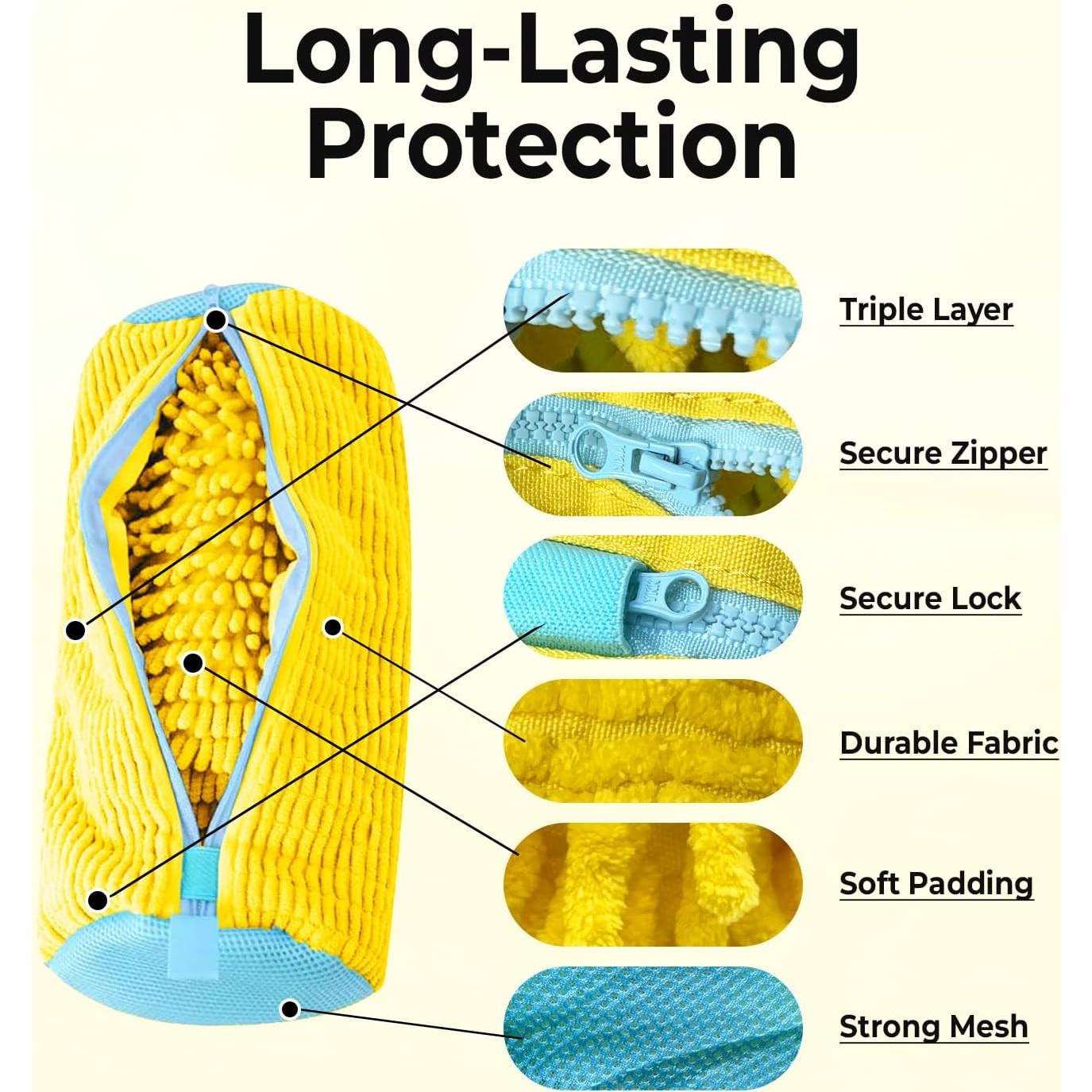 Bolsa de Lavado de Zapatos Astroglare 2 Pcs con Desodorantes