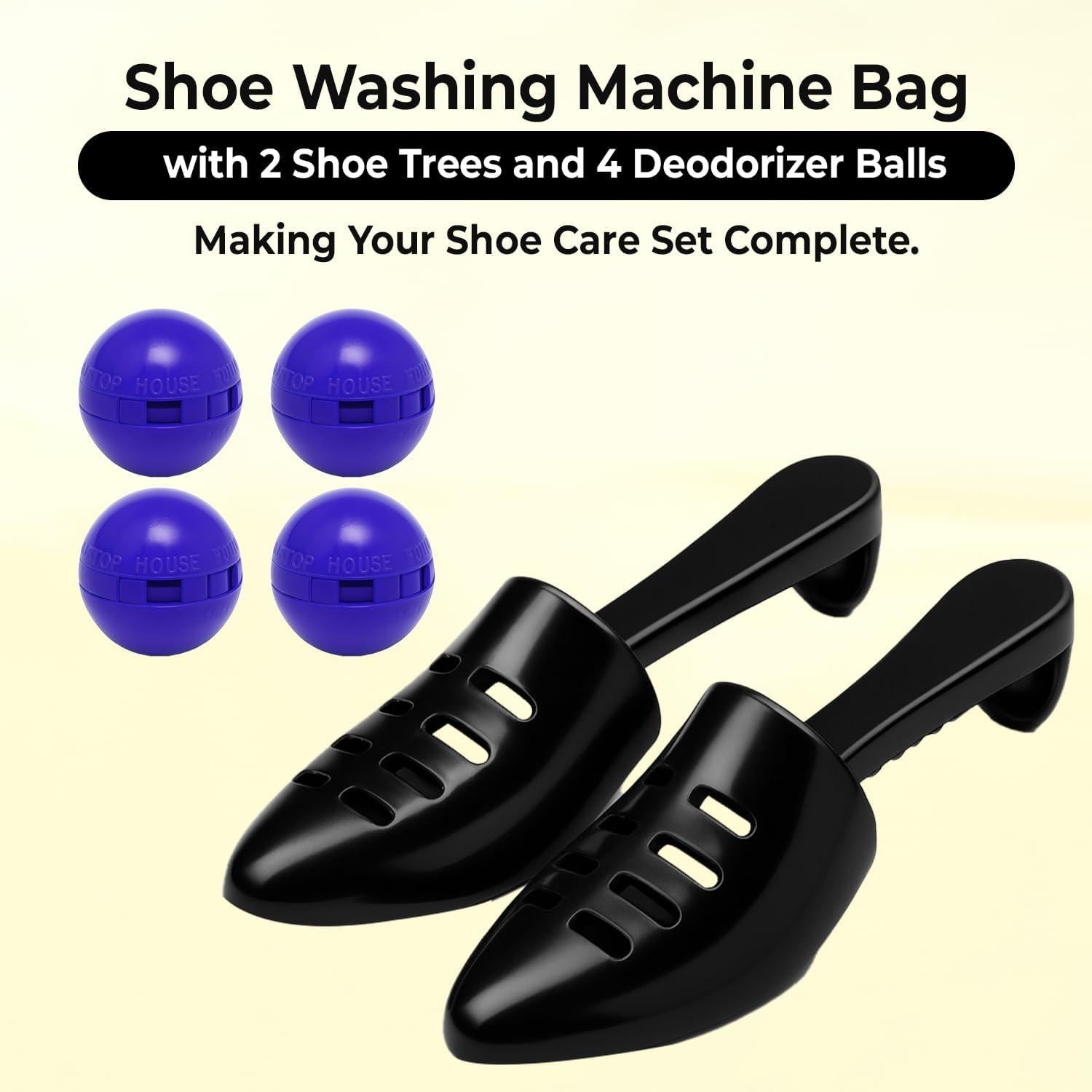 Bolsa de Lavado de Zapatos Astroglare 2 Pcs con Desodorantes