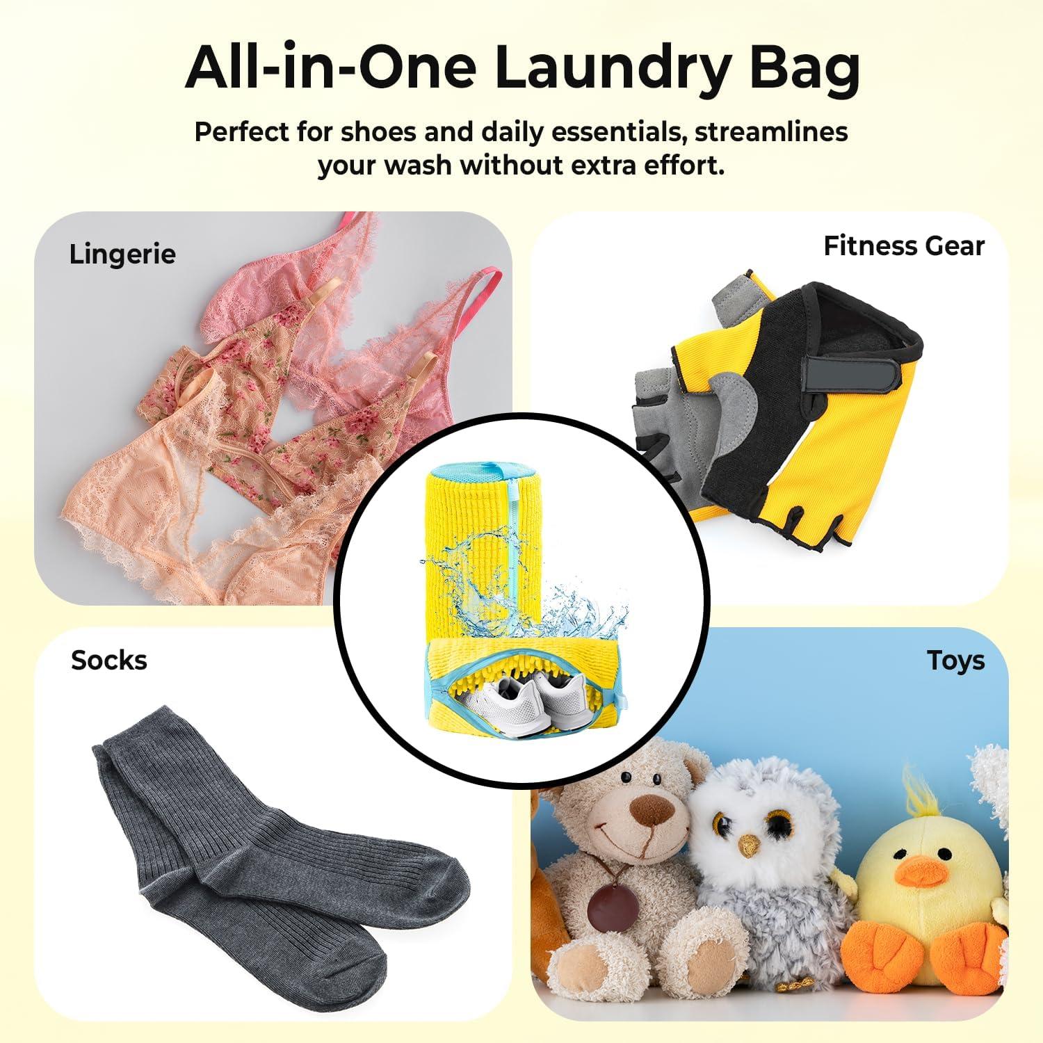 Bolsa de Lavado de Zapatos Astroglare 2 Pcs con Desodorantes