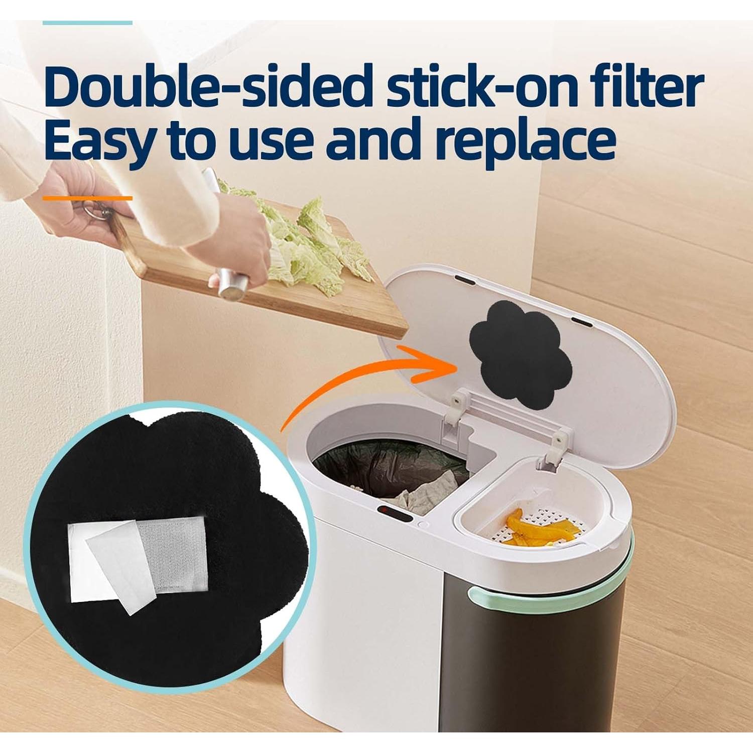 Filtros Desodorantes de Carbón Activado Techypro - 12 Reemplazos