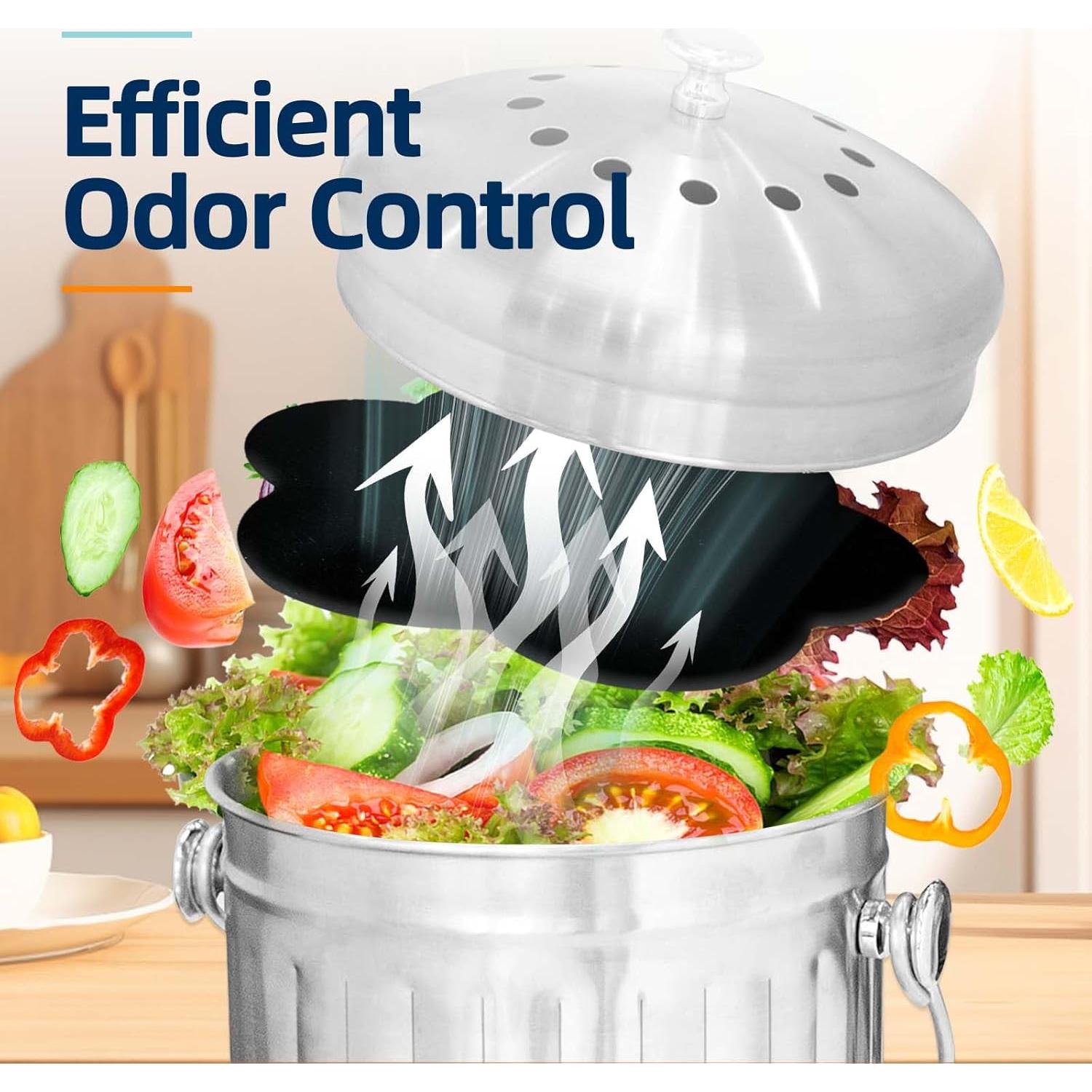 Filtros Desodorantes de Carbón Activado Techypro - 12 Reemplazos