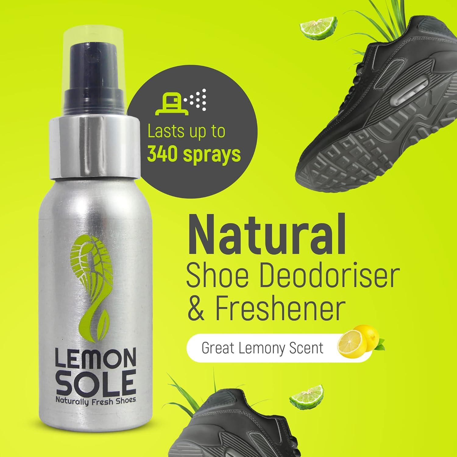 Desodorante Natural para Zapatos Lemon Sole - Spray 68g