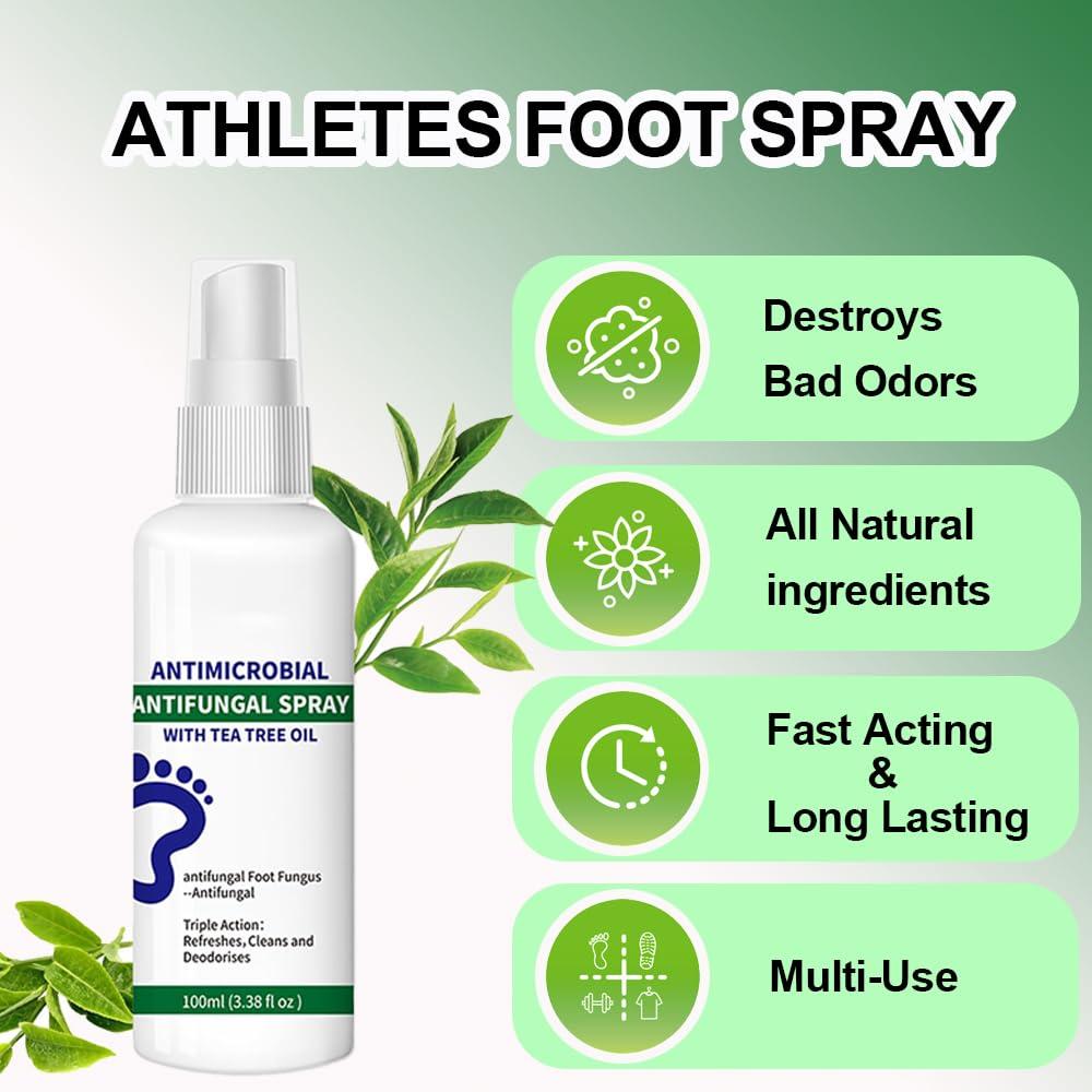 Desodorante Natural para Pies y Zapatos JIANGXI - Spray Antibacteriano 120g