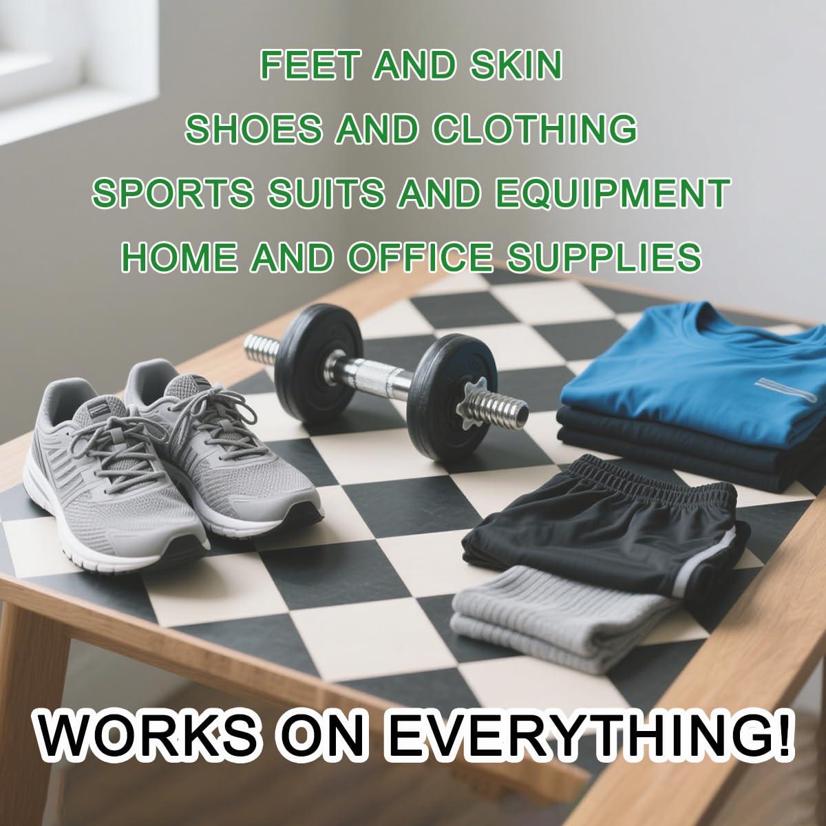 Desodorante Natural para Pies y Zapatos JIANGXI - Spray Antibacteriano 120g