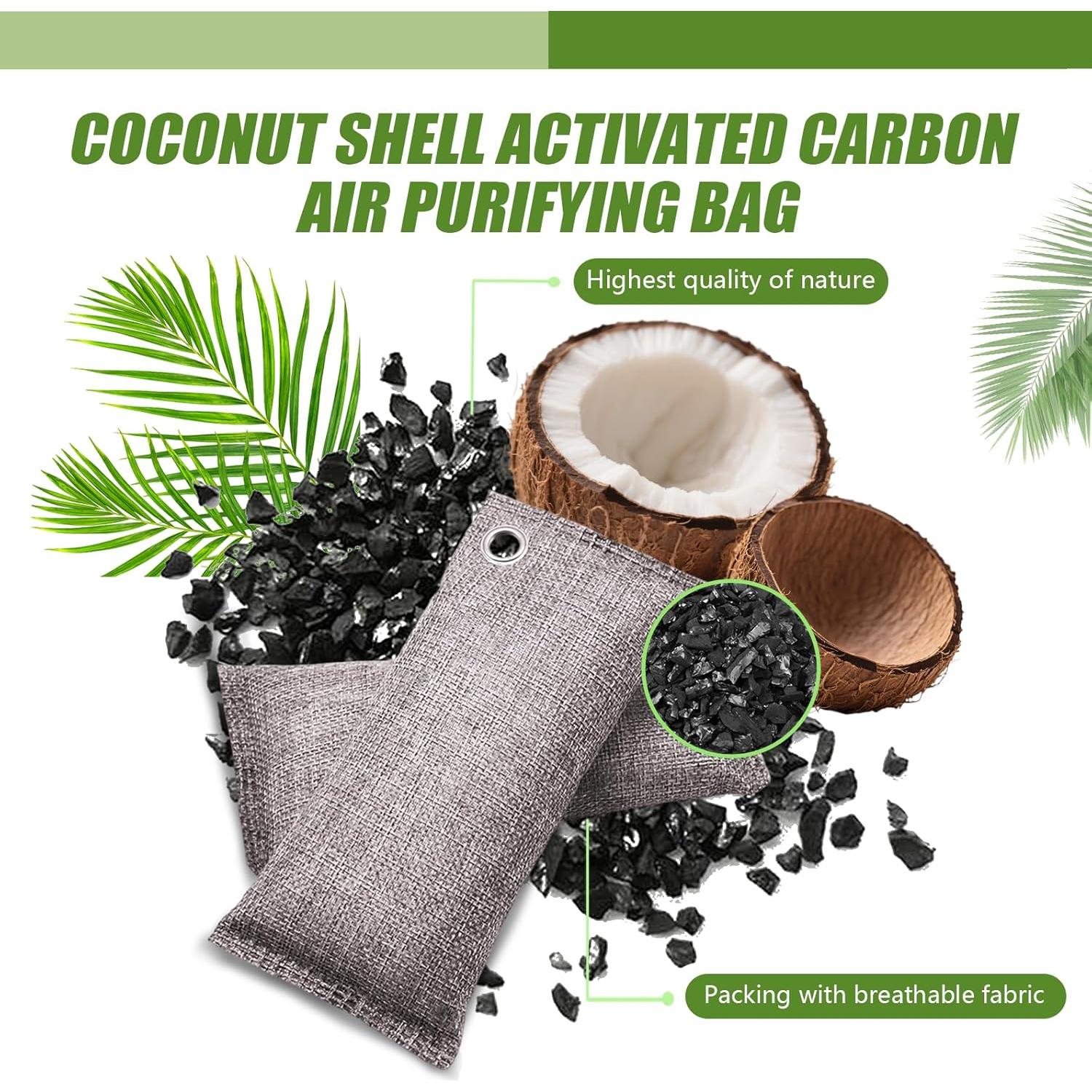 Bolsas de Carbón Activado HANYAN 200g - Eliminador de Olores