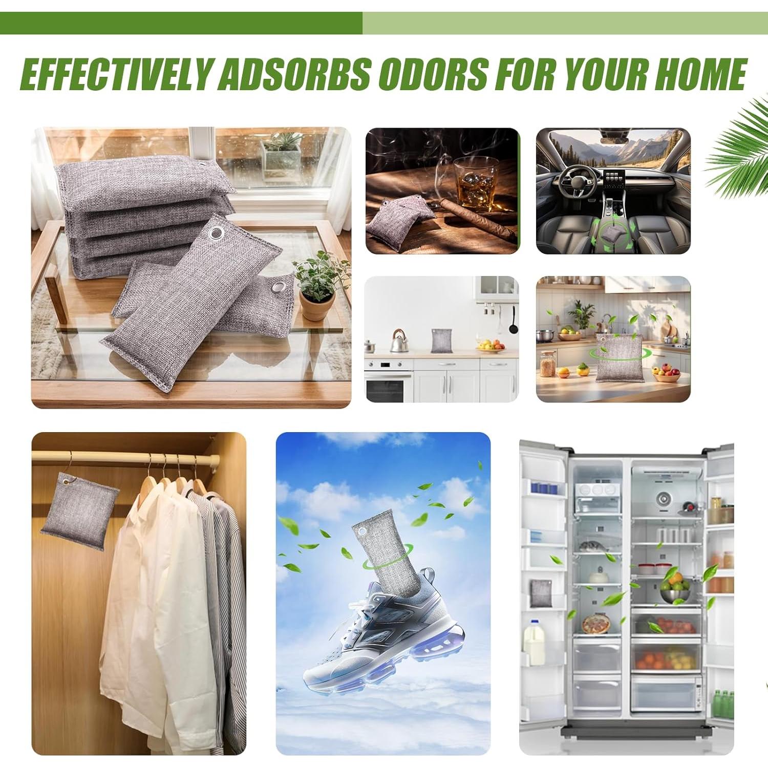 Bolsas de Carbón Activado HANYAN 200g - Eliminador de Olores