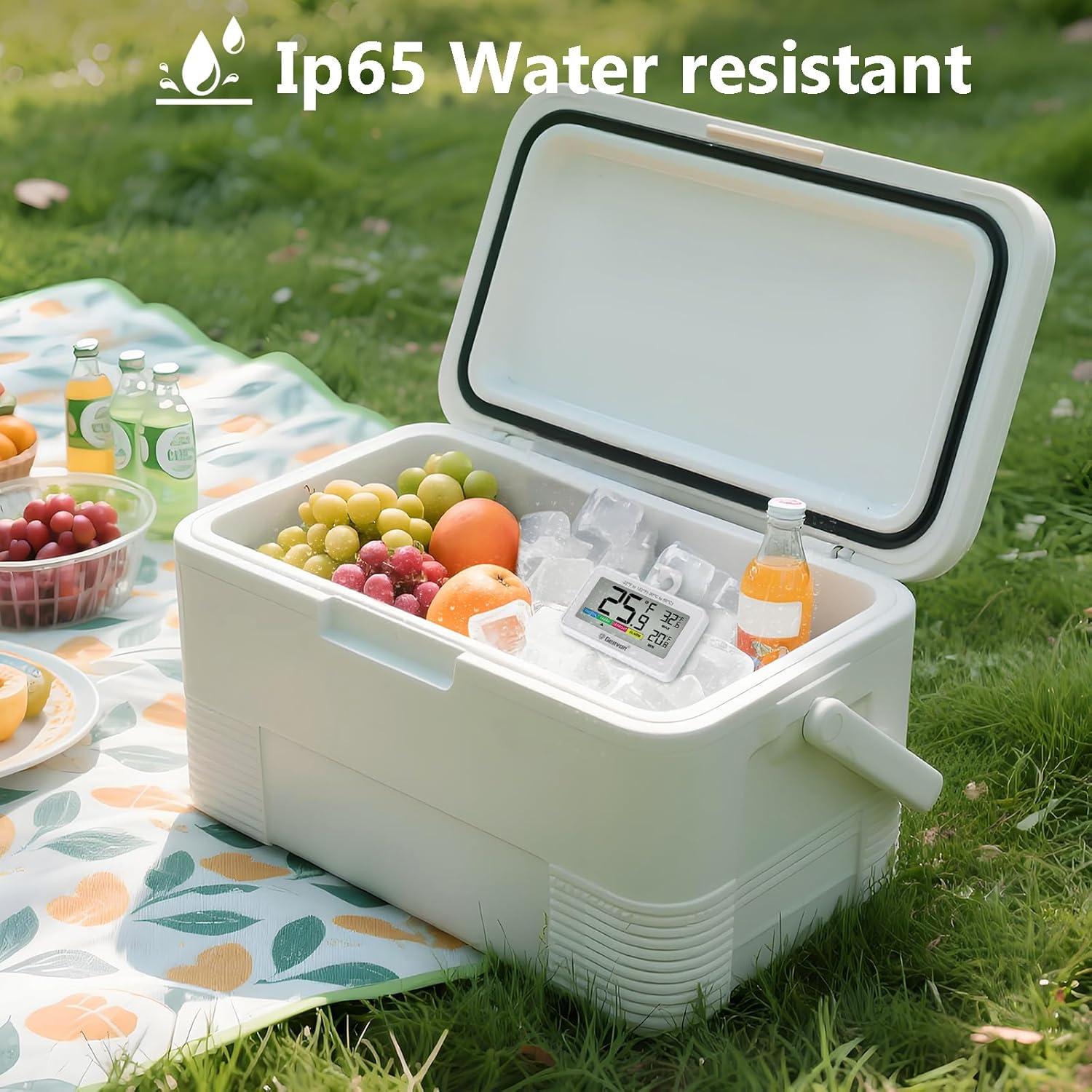 Termómetro Digital Geevon para Refrigerador IP65 Pantalla LCD