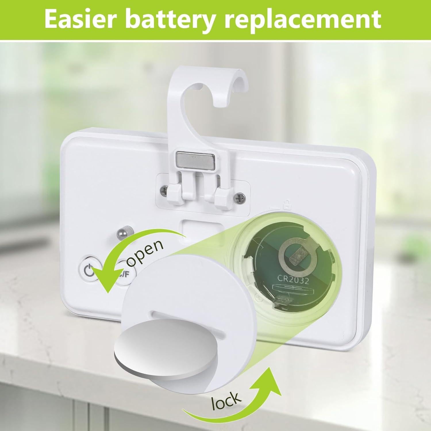 Termómetro Digital Geevon para Refrigerador IP65 Pantalla LCD