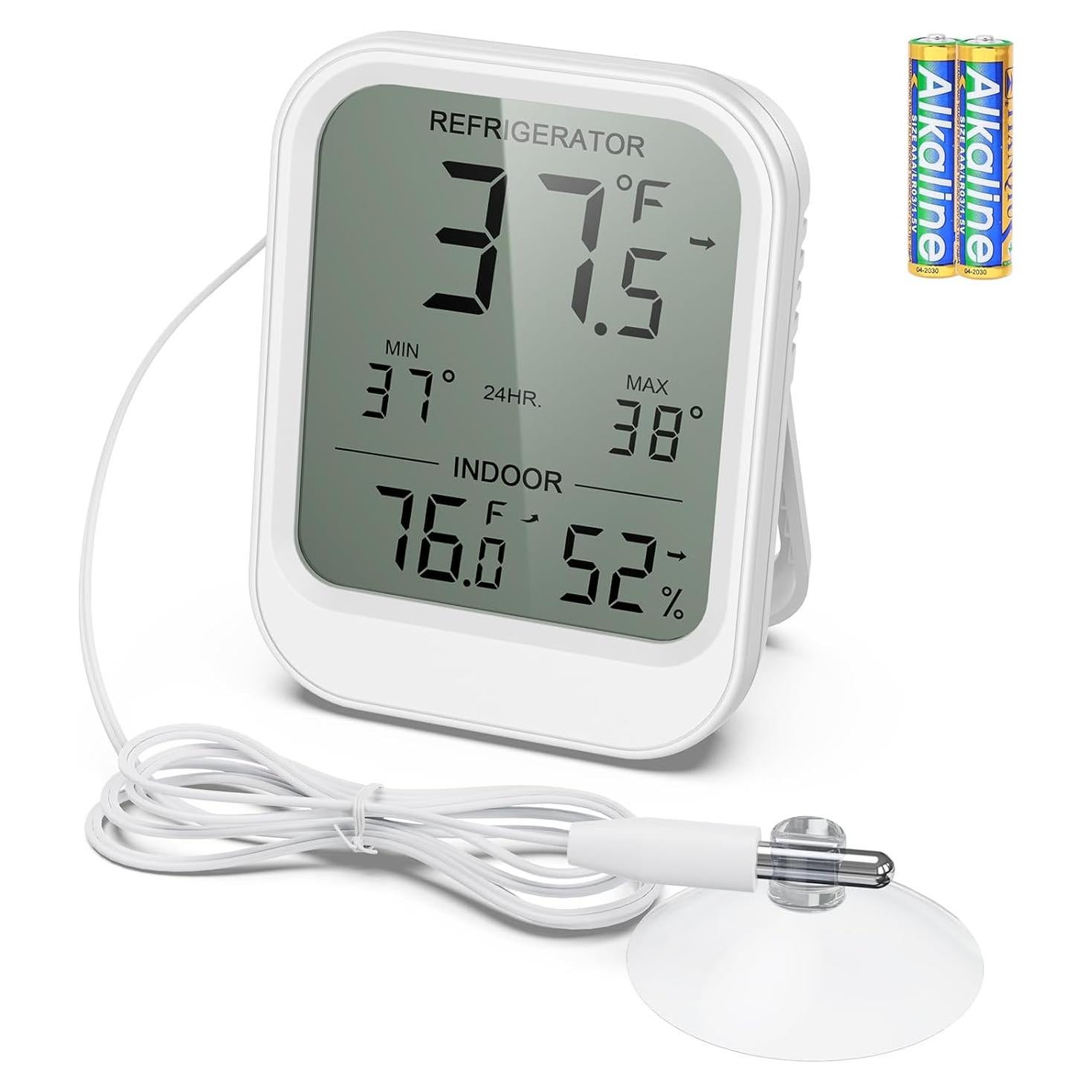 Termómetro Digital AMIR para Refrigerador con Sonda Externa