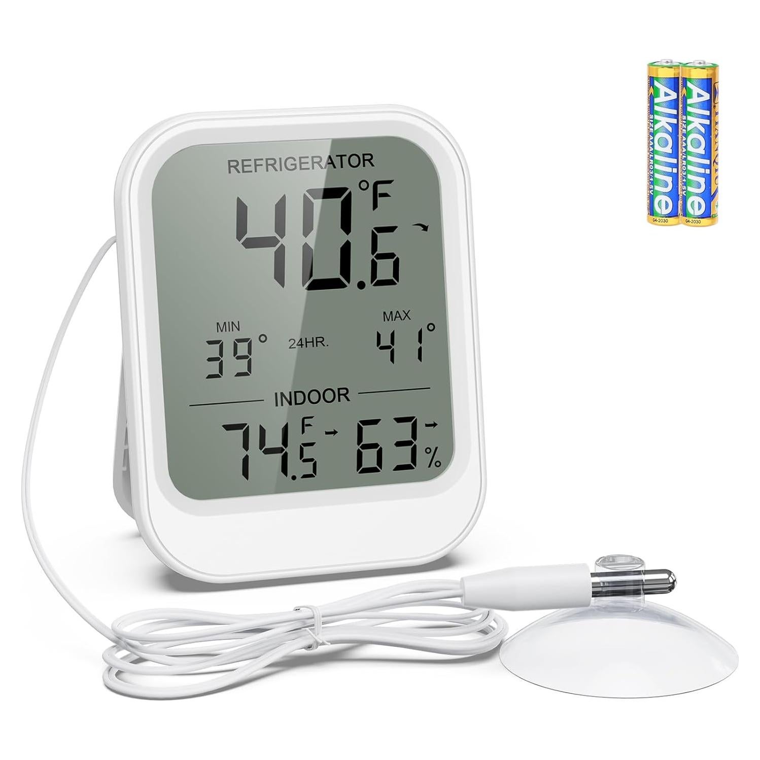 Termómetro Digital de Refrigerador JXTZ con Sonda 1.5m