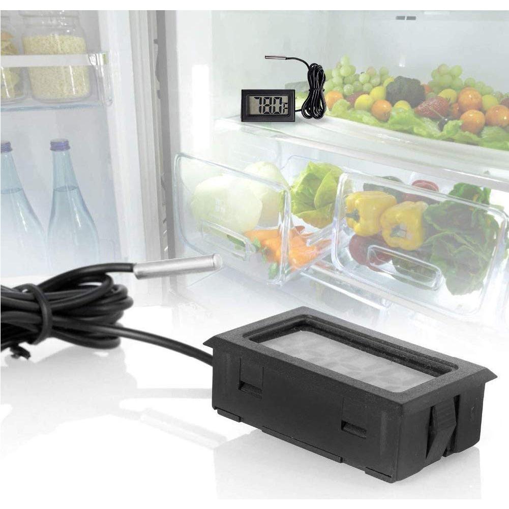 Termómetro Digital LCD AOICRIE 4pcs para Refrigerador -50°C a 70°C