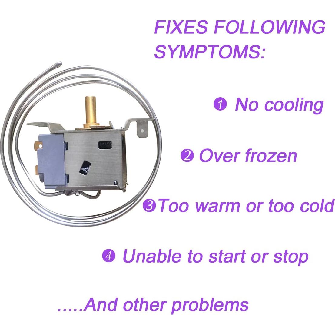 Termostato Universal Shyly WPF-20 para Refrigerador -20°C a -3°C