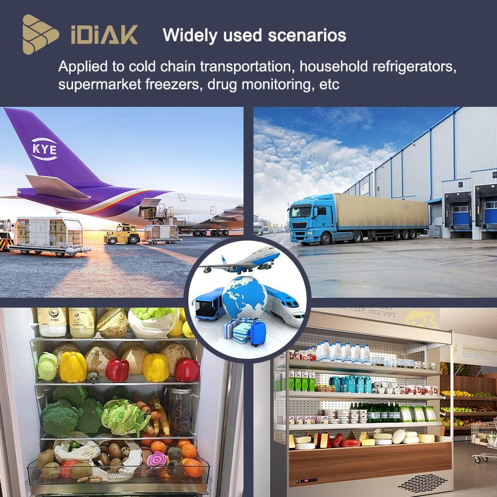 Registrador de Datos de Temperatura IDIAK M502 USB 14400 Puntos