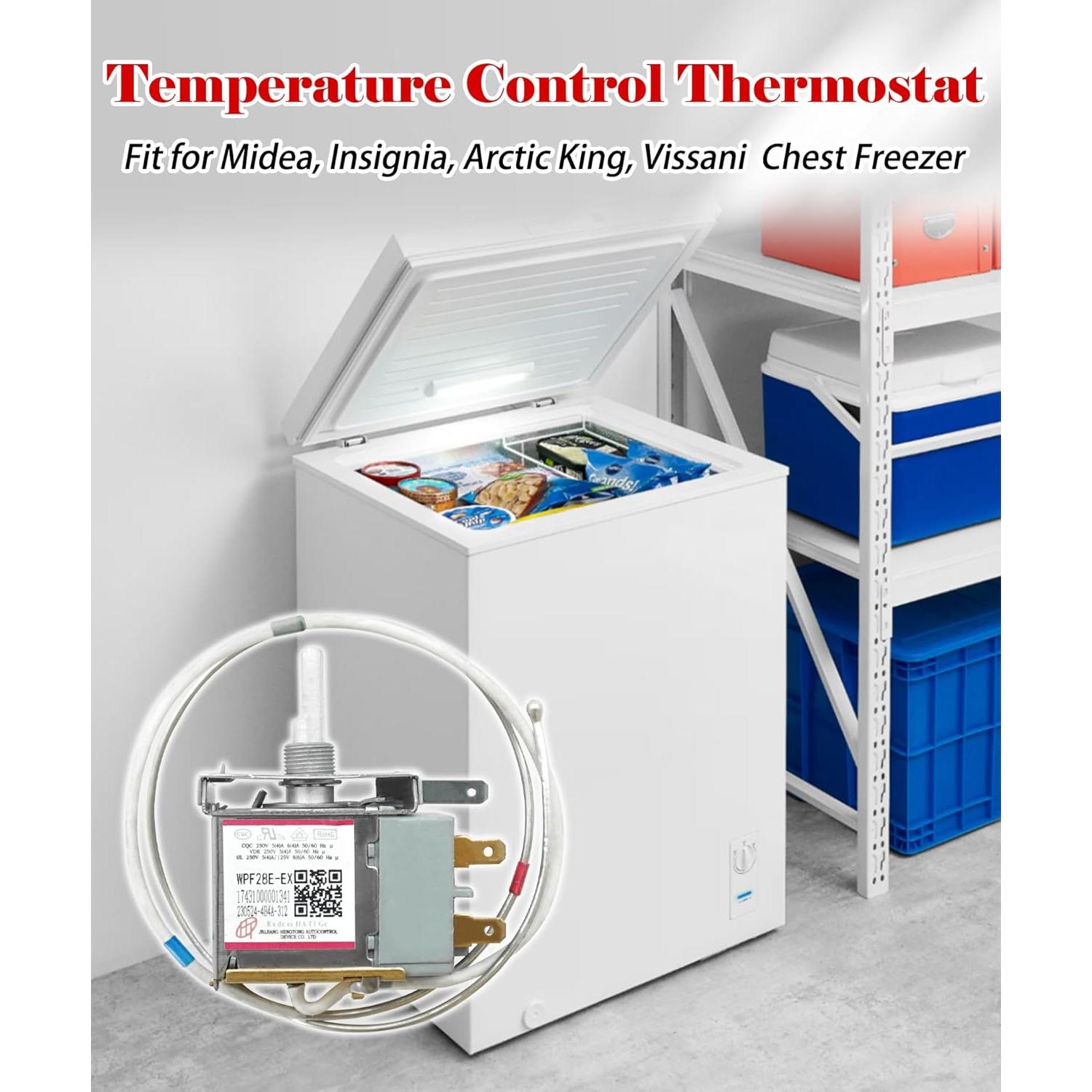 Termostato Universal AWTURBO WPF28E-EX para Congelador Horizontal