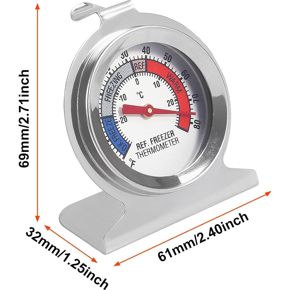 Termómetro de Refrigerador Analógico ACEIRMC 10pcs -30 a 30 °C