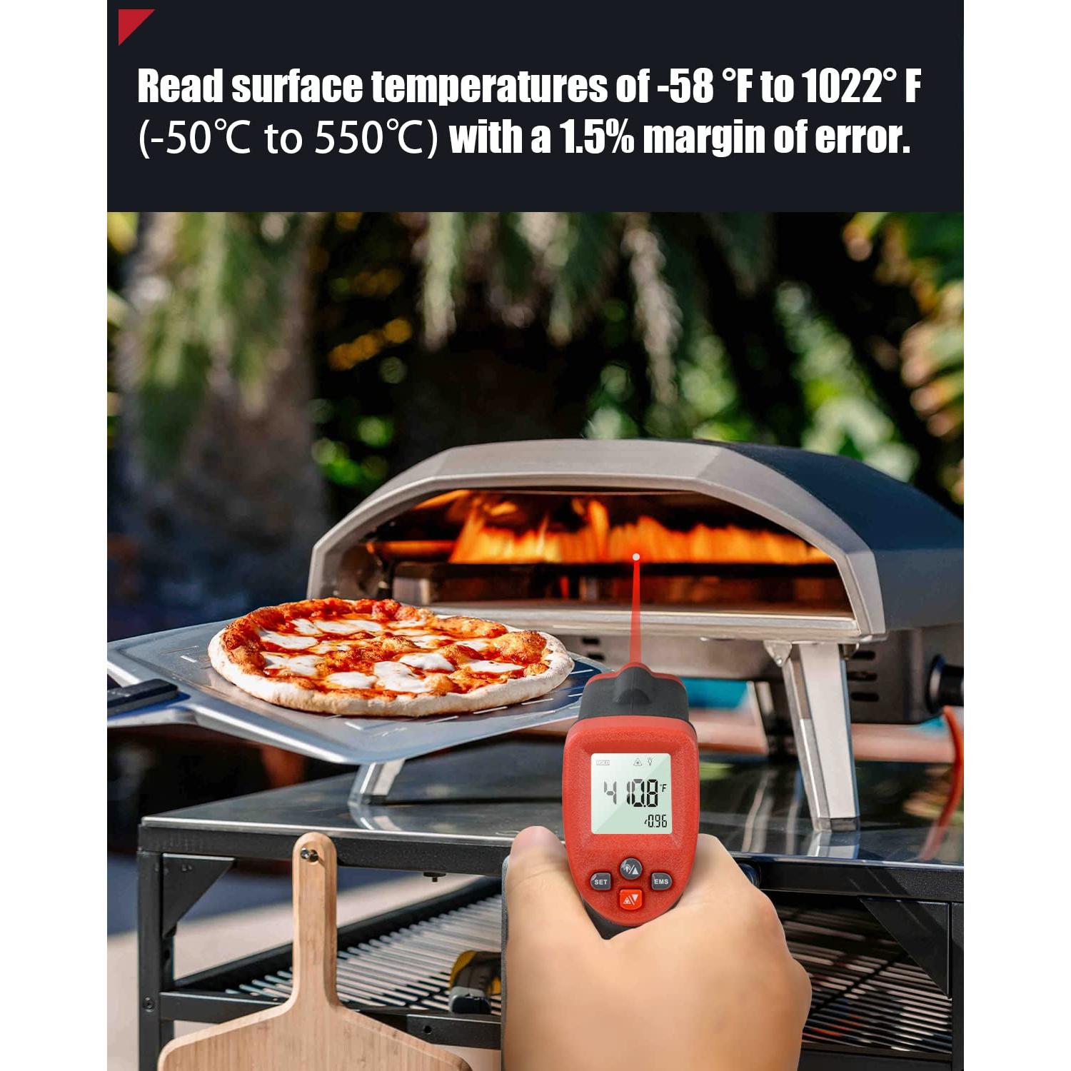 Termómetro Infrarrojo Wintact WT550 Digital Sin Contacto -50°C a 550°C