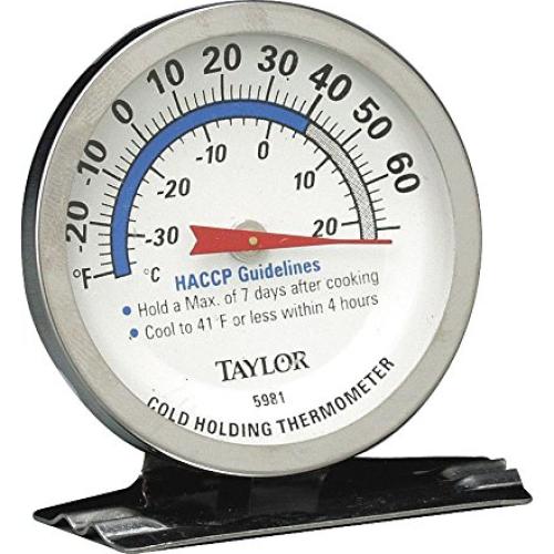 Termómetro Profesional Taylor 5981 Refrigerador -34°C a 20°C