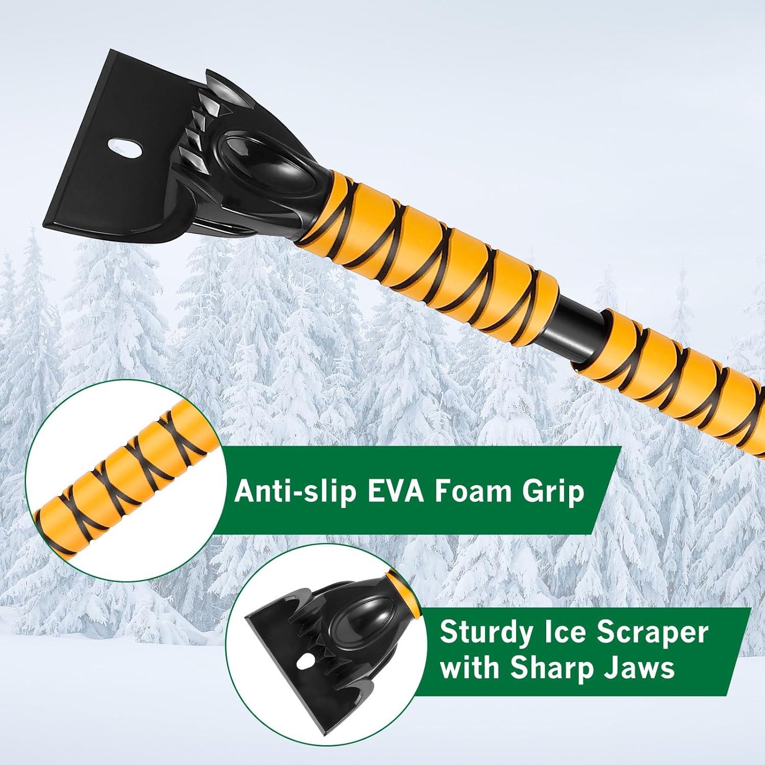 Raspador de Hielo y Cepillo de Nieve 112 cm aolopw SF-X92