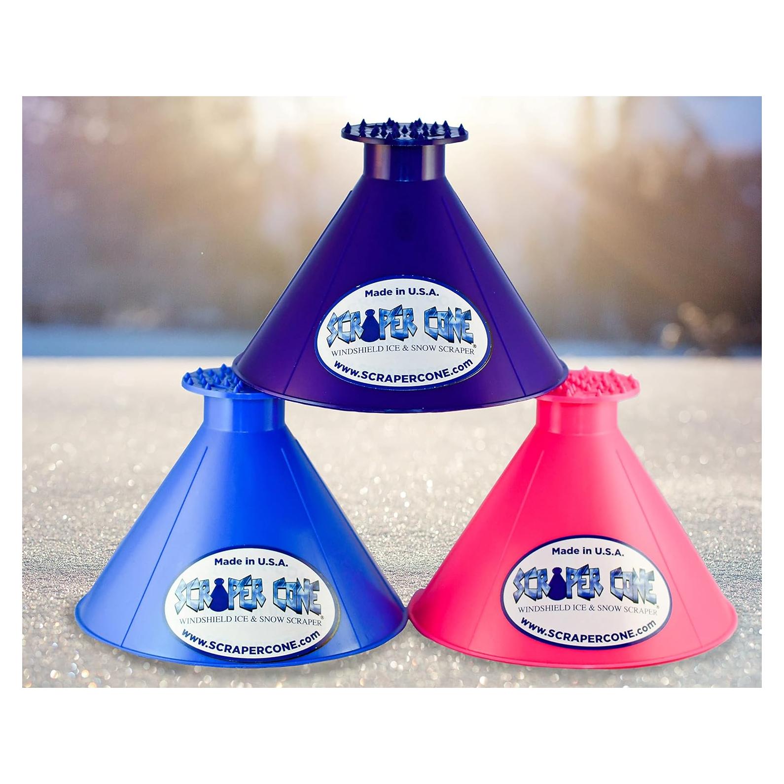 Raspador de Hielo SCRAPER CONE 3 Pack Hecho en EE. UU.