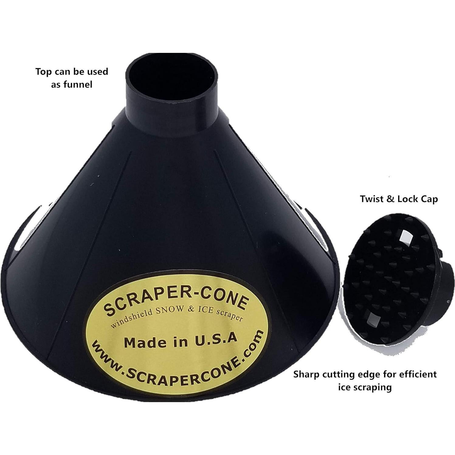 Raspador de Hielo SCRAPER CONE 3 Pack Hecho en EE. UU.