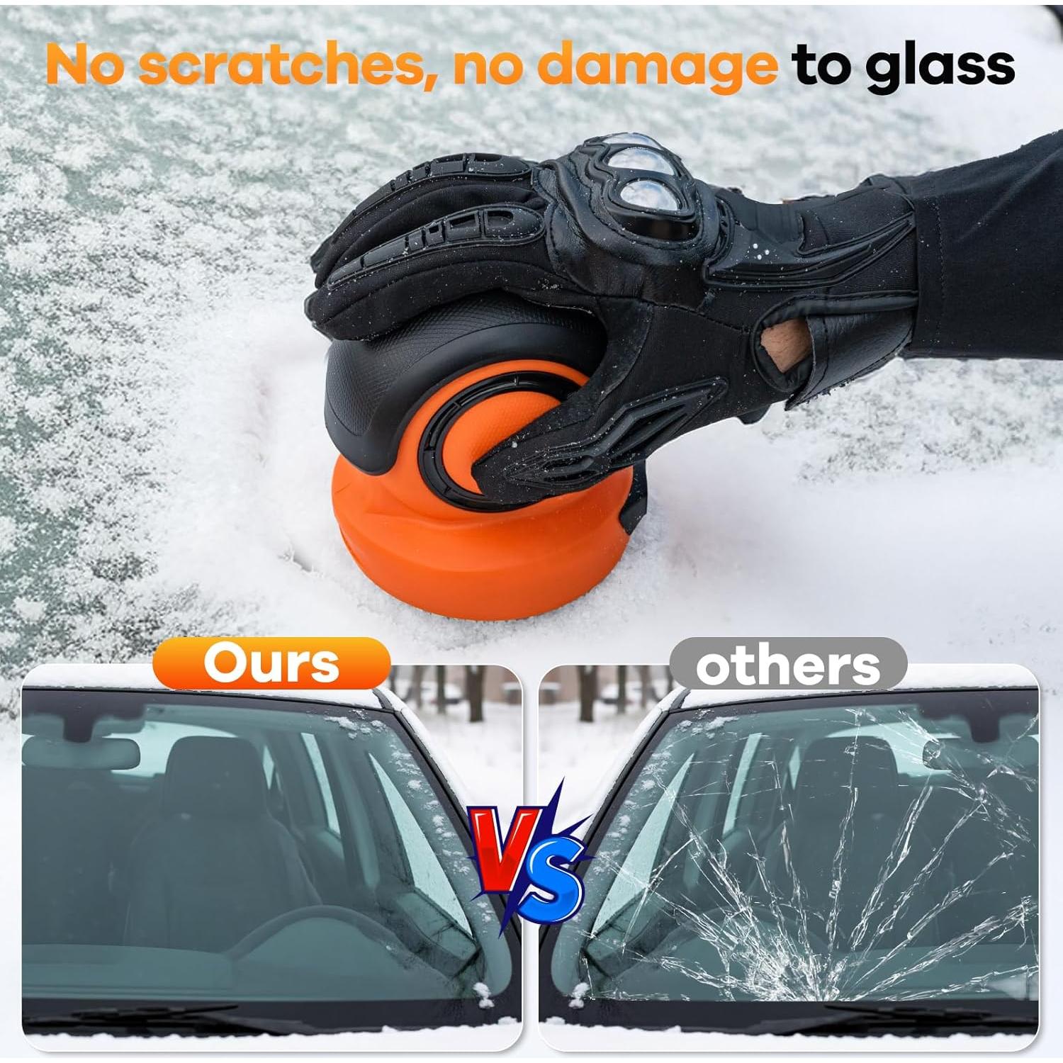 Raspador de Hielo Eléctrico Oxerbog para Parabrisas 0.62kg