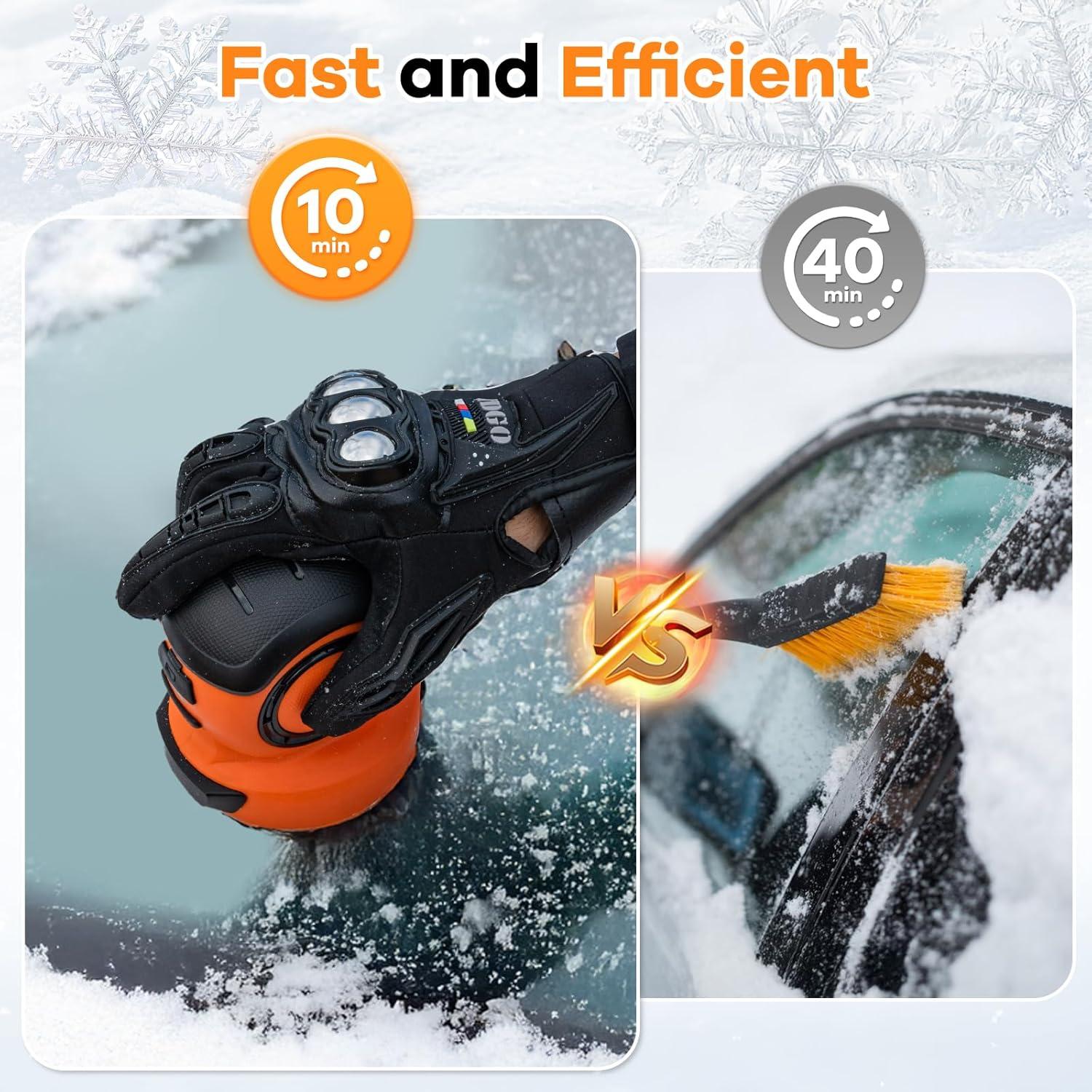 Raspador de Hielo Eléctrico Oxerbog para Parabrisas 0.62kg